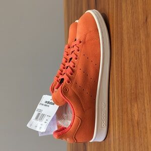 Adidas Originals Stan Smith Orange Suede Men's 7.5 Rare Deadstock